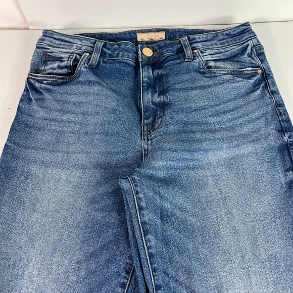 Kut From The Kloth Jeans Women's 31x30* Nadia Flare High Rise Blue Denim Tag 8 - Picture 2 of 16